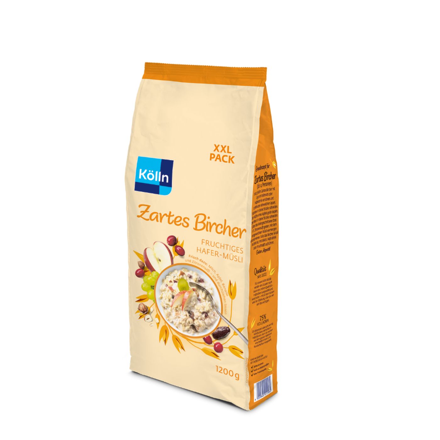 4000540011562 - Kölln Müsli Bircher Frucht Sparpack 1200g