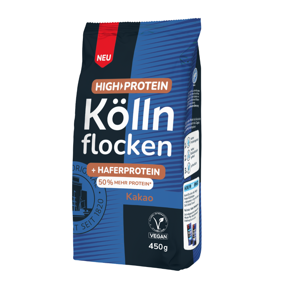 4000540200249 - Kölln High Protein Köllnflocken Kakao 6x450g