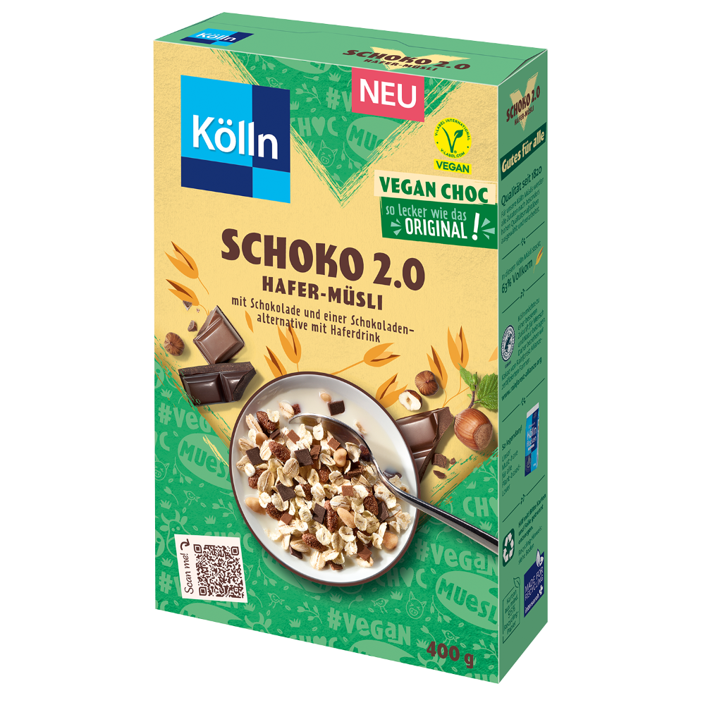 4000540211801 - Müsli Schoko 20 Vegan 400g von Kölln