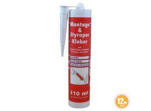 4000590024291 - Montage & Styropor Kleber 310 ml 12er Set