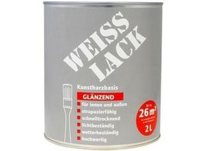 4000590137137 - Wilckens Weißlack 2 L weiß glänzend