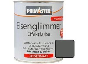 4000590163235 - Eisenglimmer-Lack 750ml Seidenmatt Silber Rostschutz Endbeschichtung - Primaster