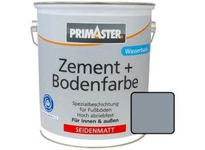 4000590163303 - Zementfarbe und Bodenfarbe 750 ml silbergrau seidenmatt
