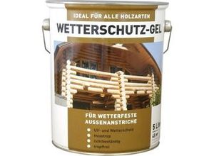 4000590210113 - Wilckens Farben - Wilckens Wetterschutzgel 5 l eiche Holzschutzfarbe