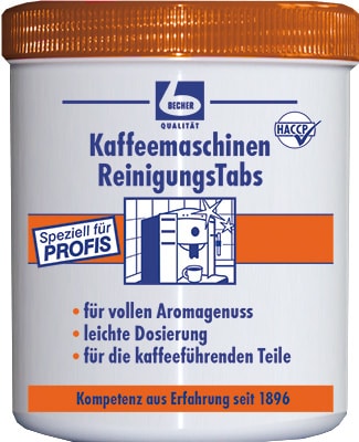 4000602006666 - Dr  Becher Kaffeemaschinen Reinigungs-Tabs 150 Stück