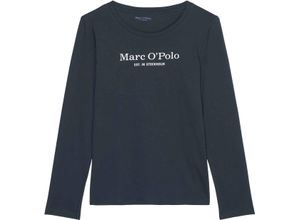 4000668054922 - Marc OPolo Schlafanzug Rundhalsausschnitt Pyjamaoberteil für Damen blau S