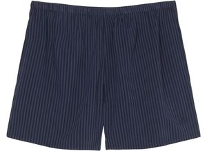 4000668080570 - Marc OPolo Schlafanzug-Shorts Gummibund für Damen blau M