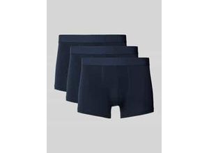 4000668118235 - Boxershorts mit elastischem Label-Bund im 3er-Pack