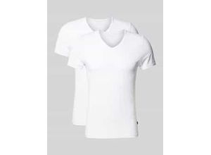 4000668119119 - T-Shirt mit V-Ausschnitt im 2er-Pack 4000668119119 - T-Shirt mit V-Ausschnitt im 2er-Pack