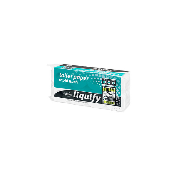 4000735077601 - Toilettenpapier Satino Liquify 070560 3-lagig hochweiß 250 Blatt   Rolle 4000735077601 8 Rolle