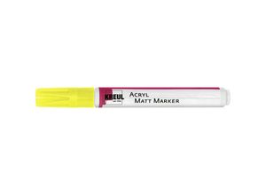 4000798113865 - Acryl Matt Marker Medium gelb Steine bemalen