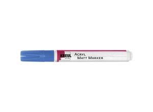 4000798113964 - Acryl Matt Marker Medium blau Steine bemalen - Kreul