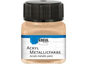 4000798114633 - Acryl Metallicfarbe champagner 20 ml Metallicfarbe - Kreul