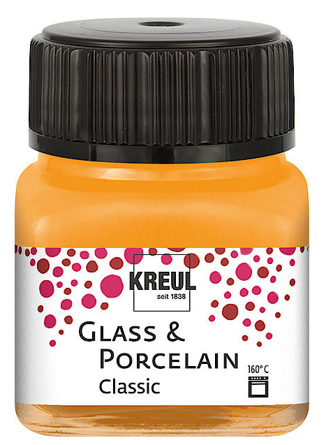 4000798119362 - Glass & Porcelain Classic metallic-champagner 20 ml Künstlerfarben - Kreul