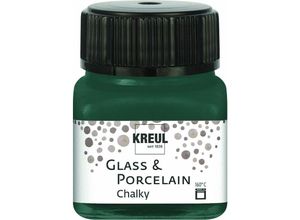 4000798119621 - Glass & Porcelain Chalky cottage green 20 ml Künstlerfarben - Kreul