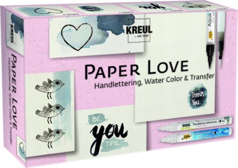 4000798121990 - PaperLove Handlettering-Set schwarz 4000798121990 KREUL