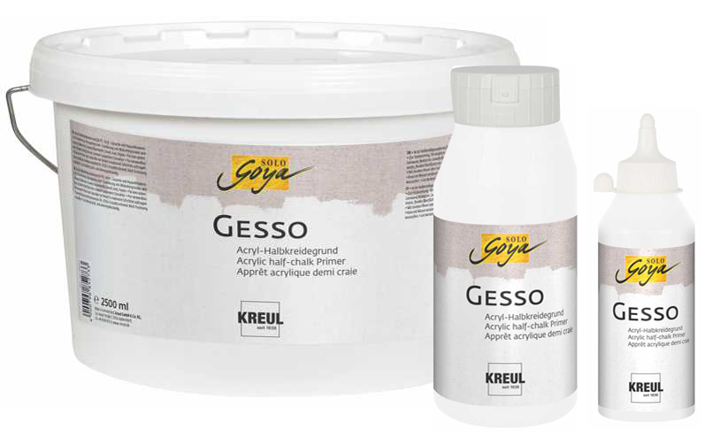 4000798123857 - Acrylgrundierung SOLO Goya Gesso weiß 25 Liter