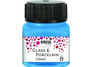 4000798162191 - Glass & Porcelain Classic hellblau 20 ml Künstlerfarben - Kreul