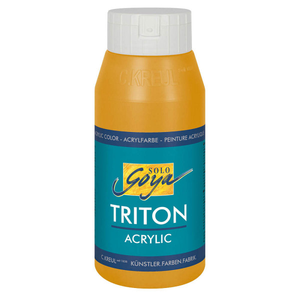 4000798170042 - SOLO GOYA Triton Acrylfarbe brillantocker 7500 ml