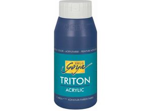 4000798170257 - Solo Goya Triton Acrylic dunkelblau 750 ml Textilfarbe - Kreul