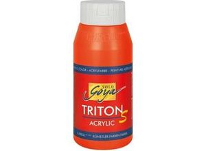 4000798173043 - Solo Goya Acrylic Triton s echtrot 750 ml Künstlerfarben - Kreul