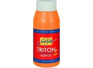 4000798173142 - Solo Goya Acrylic Triton s echtorange 750 ml Künstlerfarben - Kreul