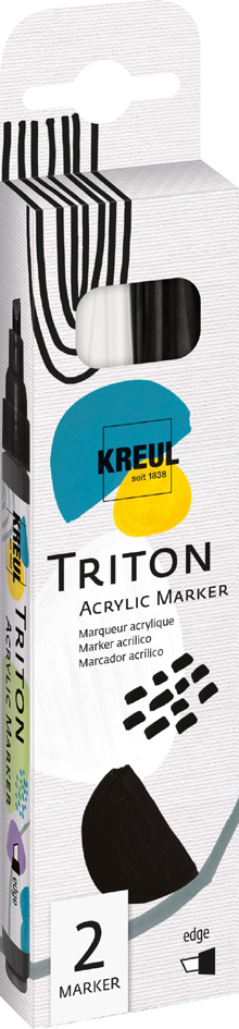 4000798178925 - Triton Acrylic Paint Marker 2 er Set Pinsel & Stifte - Kreul