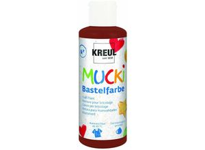 4000798240134 - Mucki Bastelfarbe braun 80 ml Kinderbasteln - Kreul