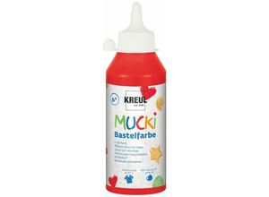 4000798242053 - Mucki Bastelfarbe rot 250 ml Kinderbasteln