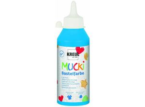 4000798242114 - Mucki Bastelfarbe blau 250 ml Kinderbasteln - Kreul