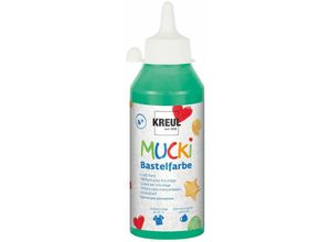 4000798242121 - Mucki Bastelfarbe grün 250 ml Kinderbasteln - Kreul