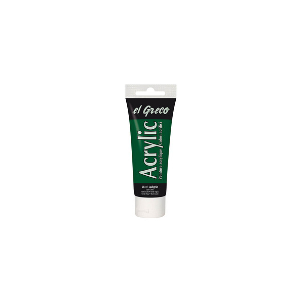 4000798283179 - El Greco Acrylic Tube laubgrün 75 ml Künstlerfarben - Kreul