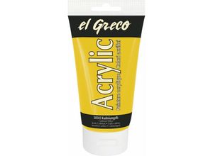 4000798285036 - El Greco Acrylic Tube kadmiumgelb 150 ml Künstlerfarben - Kreul