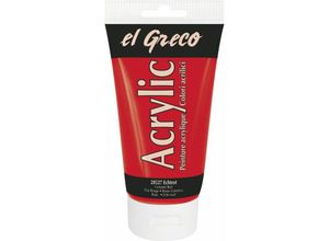 4000798285272 - El Greco Acrylic Tube echtrot 150 ml Künstlerfarben - Kreul