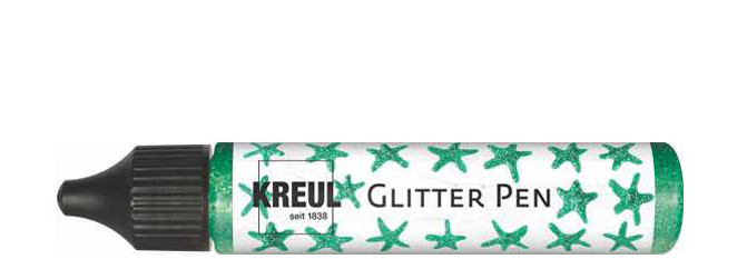 4000798498429 - PicTixx GlitterPen fuchsia 29 ml Verzierfarbe - Kreul