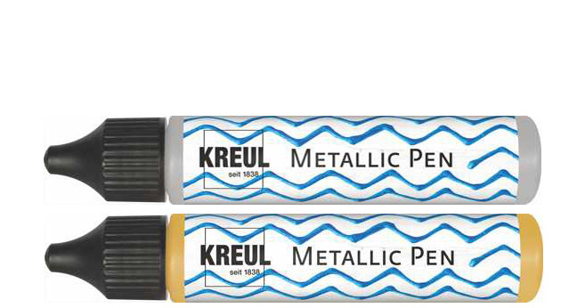 4000798498726 - PicTixx MetallicPen silber 29 ml Künstlerfarben - Kreul