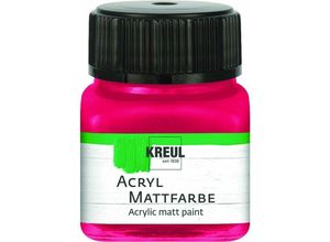 4000798752156 - Acryl Mattfarbe karmin 20 ml Künstlerfarben - Kreul