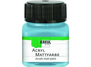 4000798752385 - Acryl Mattfarbe bayrischblau 20 ml Künstlerfarben - Kreul