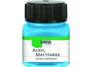 4000798752507 - Acryl Mattfarbe himmelblau 20 ml Künstlerfarben - Kreul