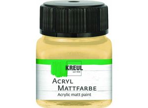 4000798752613 - Acryl Mattfarbe cappuccino 20 ml Künstlerfarben - Kreul