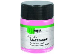 4000798755133 - Acryl Mattfarbe himbeere 50 ml Künstlerfarben - Kreul