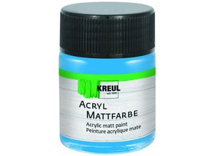 4000798755171 - Acryl Mattfarbe hellblau 50 ml Künstlerfarben - Kreul