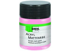 4000798755454 - Acryl Mattfarbe pastellrosa 50 ml Künstlerfarben - Kreul