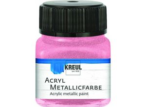 4000798772741 - Acryl Metallicfarbe rosa 20 ml Verzierfarbe