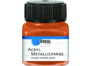 4000798772802 - Acryl Metallicfarbe kupfer 20 ml Verzierfarbe - Kreul