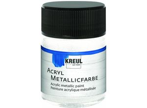 4000798775797 - Acryl Metallicfarbe perlmutt-weiß 50 ml Verzierfarbe