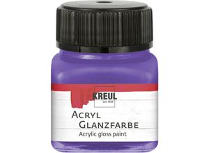 4000798792251 - Acryl Glanzfarbe violett 20 ml Verzierfarbe - Kreul