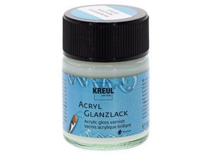 4000798794019 - Acryl-Glanzlack auf Wasserbasis transparent 50 ml Verzierfarbe - Kreul