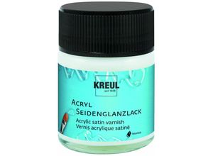 4000798794026 - Acryl-Seidenglanzlack auf Wasserbasis transparent 50 ml Künstlerfarben - Kreul