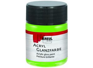 4000798795177 - Acryl Glanzfarbe lindgrün 50 ml Verzierfarbe